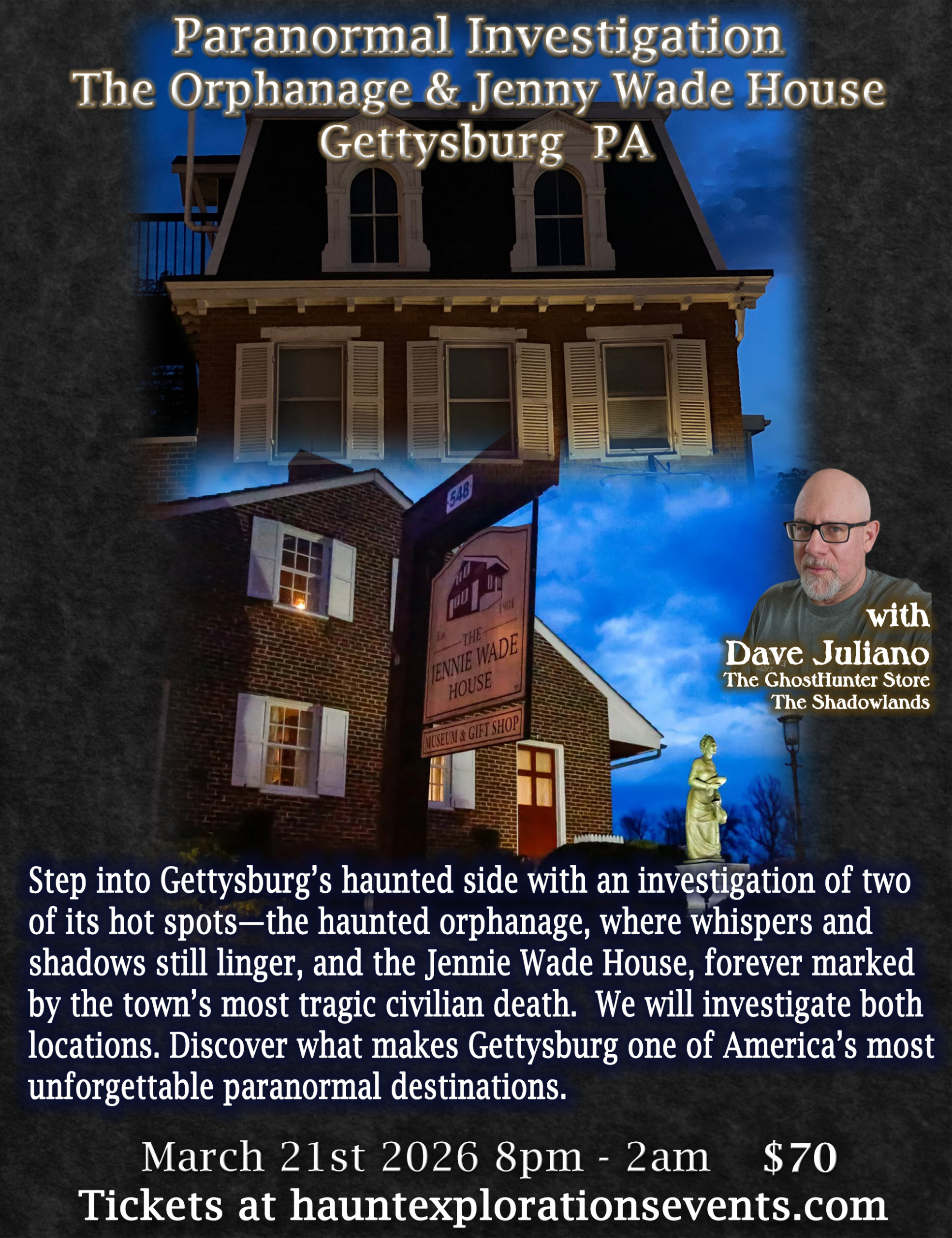 3-21 The Orphanage and Jenny Wade house in Gettysburg – Haunted ...